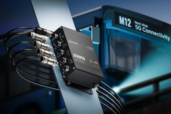 ATRM50: Roteador 5G para conectividade 5G a bordo de trens e bondes