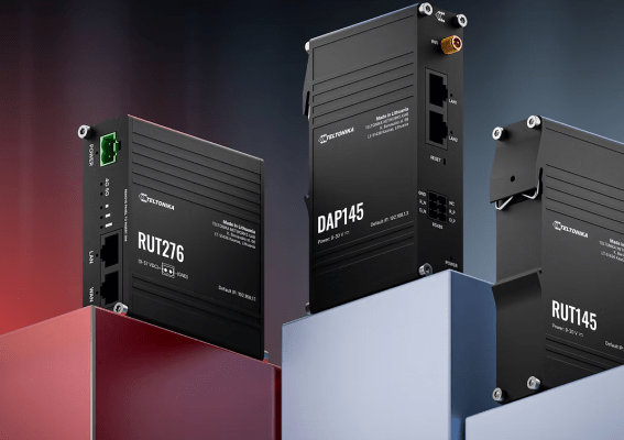 Novos dispositivos Teltonika para o envio de dados serial RS232/485 para a nuvem