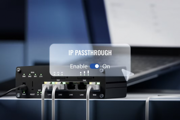 IP Passthrough: Conectividade Direta para dispositivos Teltonika