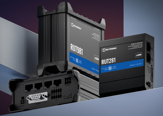 Novos routers LTE com conectividade Global (Telit) e eSIM