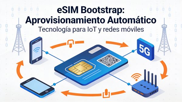 Como funciona o sistema de eSIM com bootstrap e quais suas vantagens?
