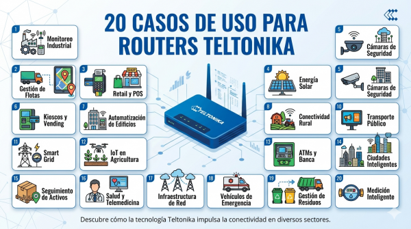 Teltonika Networks - 20 Casos de Uso Industriais e Recomendações de Modelos