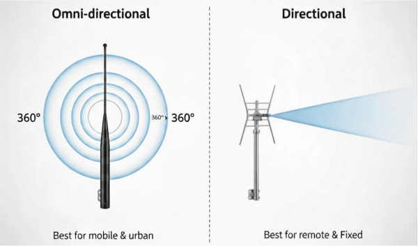 Qual antena celular escolher e onde instalá-la?